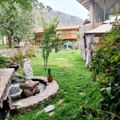 Casa elegante en el Valle Sagrado - vistas jardin
