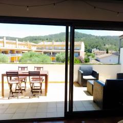 Casa rural de estilo rústico