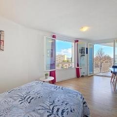 Superbe studio avec balcon vue mer - AC, Wifi, 2