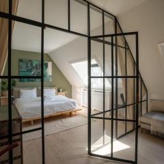 Bright and spacious penthouse apartment in Copenhagen