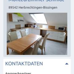 Monteurzimmer Schmidt