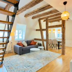 LudwigsHome 90qm - Zentral - Kostenloser Parkplatz - SmartTV - Waschmaschine - Trockner