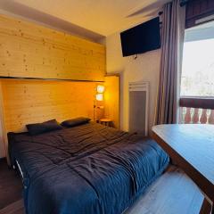 Studette cosy pour 2 aux Deux Alpes avec balcon - FR-1-546-62