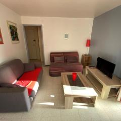 Appartement en bord de plage pour 4 personnes avec loggia à Argelès-sur-Mer - FR-1-837-55