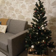 Lapland winter cottage