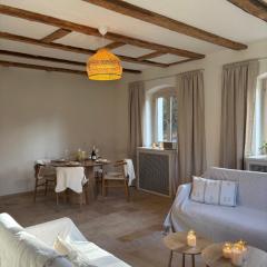 Familien- & tierfreundliches Apartment in Elbnähe & mit direktem Zugang zum Waldpark