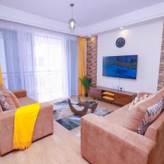 Beautiful two bedroom apartment with heated swimming pool fully equipped gym ample parking space and relaxing rooftop with breathtaking city views