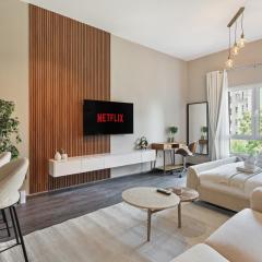 Luxury studio in Discovery Gardens near metro