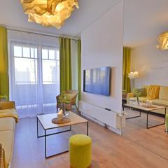 Sunset Apartments - Hołdu Pruskiego - słoneczne mieszkanie blisko centrum miasta, przy Parku Zdrojowym - garaż podziemny!