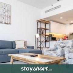 StayShort - Stylish 2 Bedroom Apartment in Dubai South Close to Expo 2020