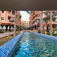 Belle résidence avec piscine à Marrakech
