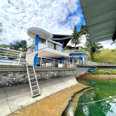 Chalet Lago Calima - Piscina Natural y Jacuzzi