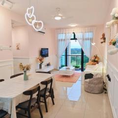 TeddyBear in Da House -8 min to DesaruBeach, 3BR-8pax,2CP I Netflix & Coway