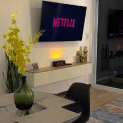 Apartment with Panoramic View of the Volcano and Balcony