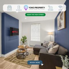 Albert House - Near the High Street - Free Parking, Garden, Fast WiFi and Smart TV by Yoko Property