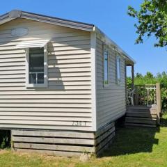 Mobile-home avec terrasse à Tréguennec, parfait pour 4 personnes - API-1-52-928