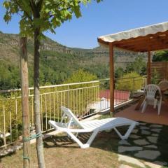 Mobil home 28m² à Saint-Rome-de-Tarn - Terrasse - API-1-52-943