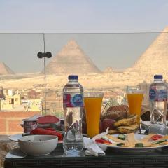 The moon pyramids view