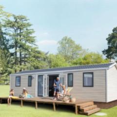 Mobil home 40m², 4 chambres, cuisine équipée - API-1-52-1011