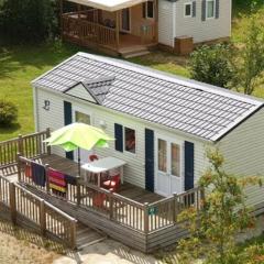 Mobil-home Accessible - Terrasse - Loudéac - API-1-52-1022