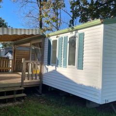 Mobil-home 29m², 2 chambres, terrasse, jardin - API-1-52-1108