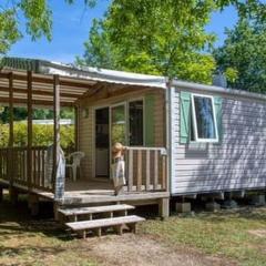 Charmant Mobil-home avec terrasse à Groléjac - API-1-52-1141