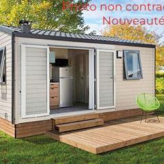 Mobil home avec Terrasse et Accès Handic. à Groléjac - API-1-52-1155