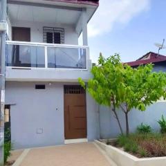 Cozy duplex with balcony paved road in Angré Manguier