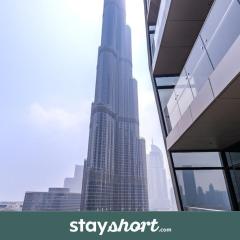 StayShort - Exceptional 2BR with Burj Khalifa Views in Downtown