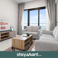 StayShort - Jebel Ali Sleeps 2 with a Beautiful Swimming Pool