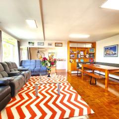 Private quad guest room with free parking