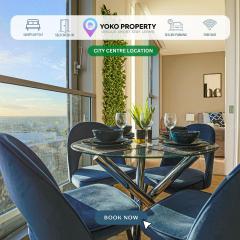 Penthouse Hub Apartment - Central MK - Juliet Balcony, Free Parking, Fast Wi-Fi and Smart TV with Netflix by Yoko Property