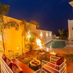 ELIVAAS La Aravella 3 BHK Villa with Gazebo, Balcony & Private Pool