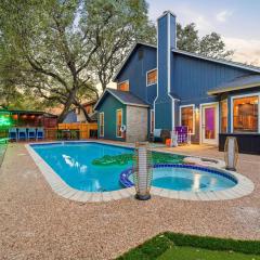 Resort Style Backyard Arcade Games Hot Tub