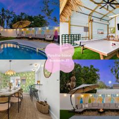 4 Br Oasis Pool Tiki Hut Hot Tub Ping Pong Arcade