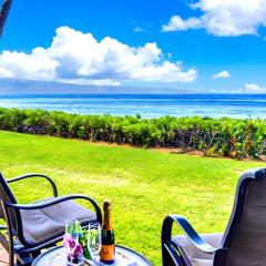 NEW KBM Resorts FREE CAR Mahana Oceanfront 2-Bedroom Condo with Beautiful Nightly Sunsets MAH-109