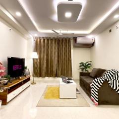 Breezy Brown Spacious 2 BHK Lake View