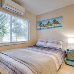 1 Mi to Pompano Beach Pier Pet-Friendly Studio!