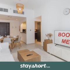 StayShort - Contemporary 2-Bedroom Apartment in Silverene