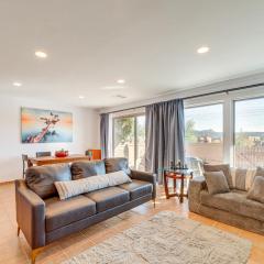 Shop, Dine, Unwind! Sedona Condo with Deck and View!