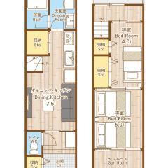 新大阪ゲストハウス 新大阪駅徒歩5分のリノベーション貸切宿