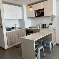 Departamento frente a la playa