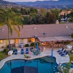 Temecula Wine Country Home w Pool Hot Tub Game Room Vineyard Views