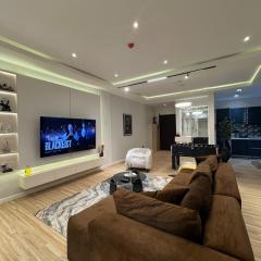 Lux 2bed highrise with city and ocean views in Victoria Island