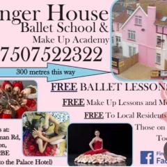 BARBIE HOUSE & BALLET & MAKE UP SCHOOL , On Ground Floor a 2 Bedroom Garden Apartment with Private Car Space , Opposite Paignton Pier , 2 Double Beds , 2 Single beds Kitchen & Air Fryer , Reception to Help you