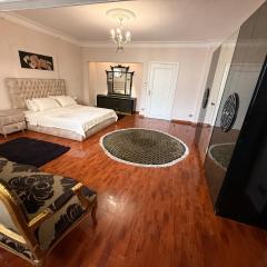 Spacious 2BR Apartment in Heliopolis - traffic-free area, 8min from Cairo Airport