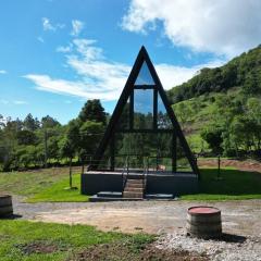 Chalé Aconchegante com Lareira e Vista Gramado