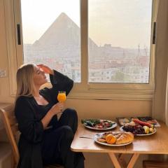 Moonlight pyramids view INN