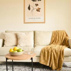 MILPAU Bottrop 2 - Premium-Apartment - 4 Personen mit Queensize-Bett und Einzelbetten - Zentral, Nespresso und Smart-TV