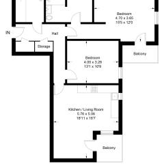 The Roost Group - 2 Bed Riverside Apartments